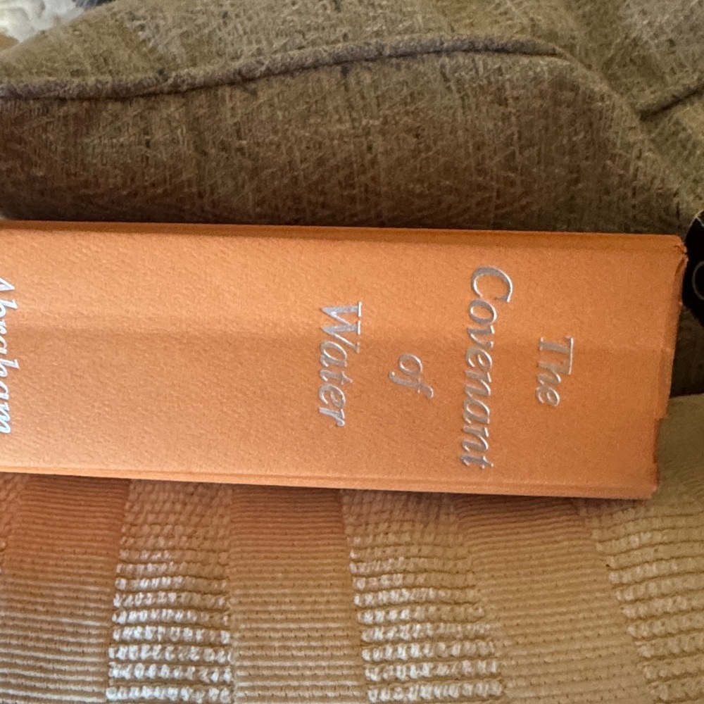 Orange Hardcover Book